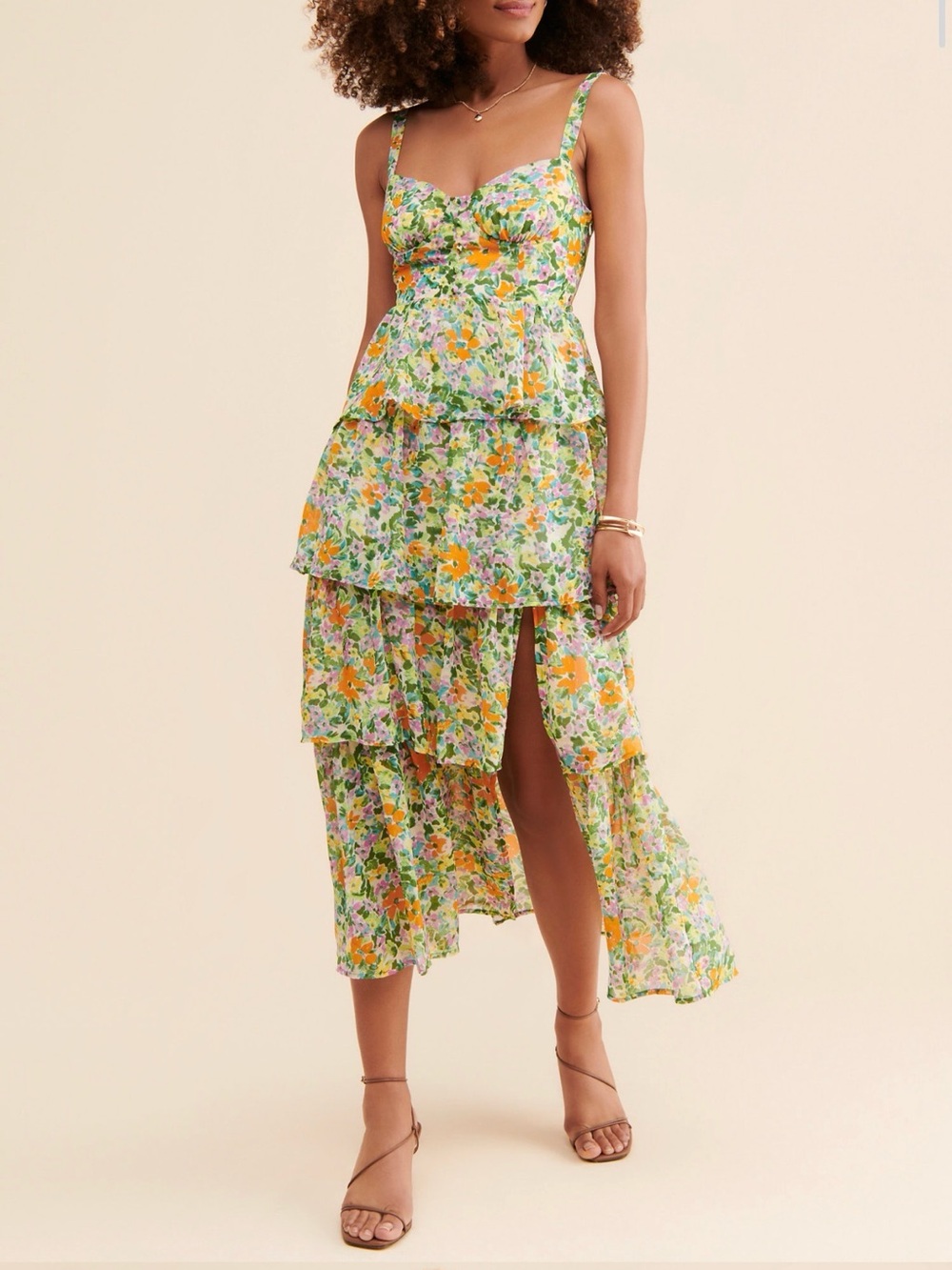 ASTR Midsummer Midi Dress